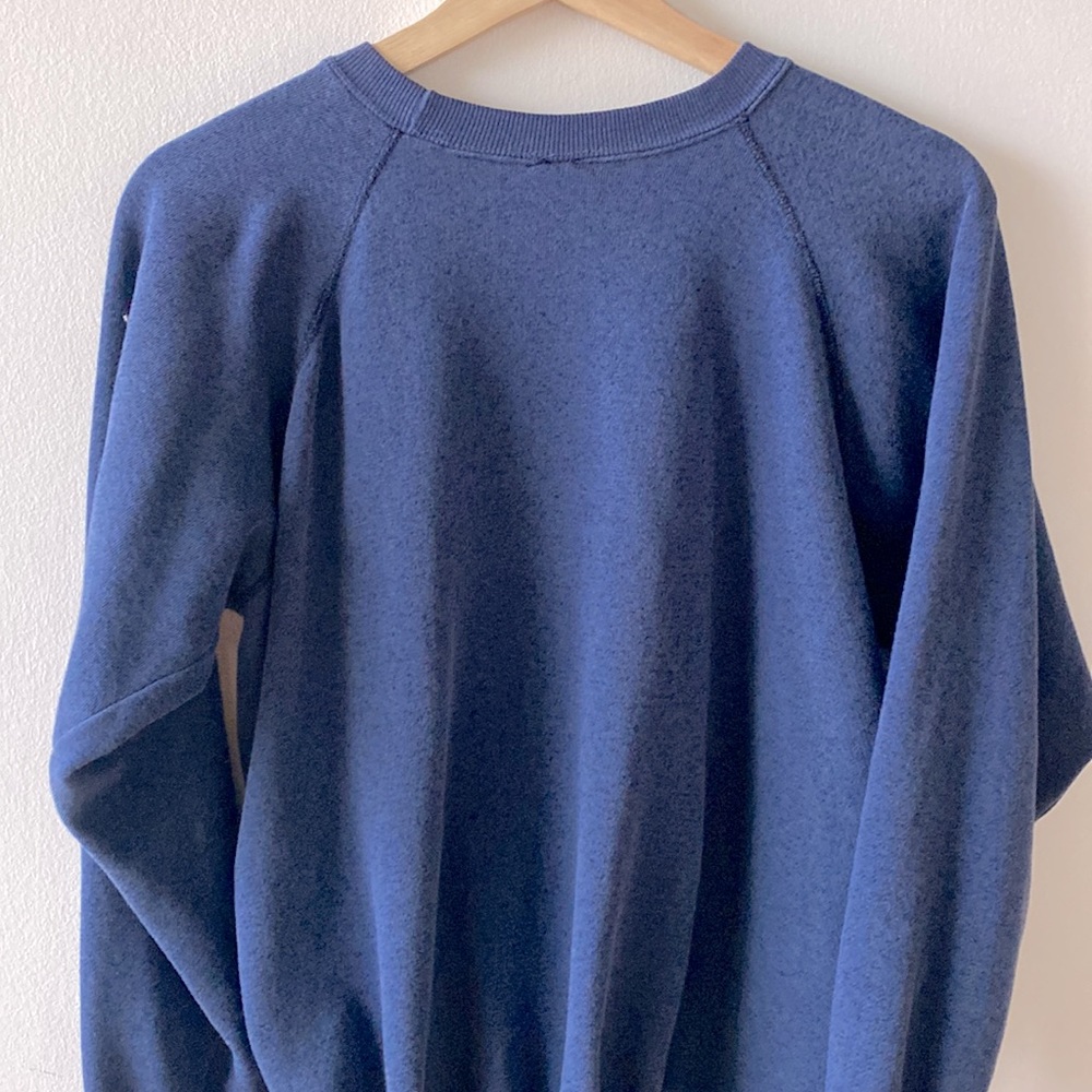 Vintage Blue Chicago Bears Sweatshirt - Picture 6 of 7